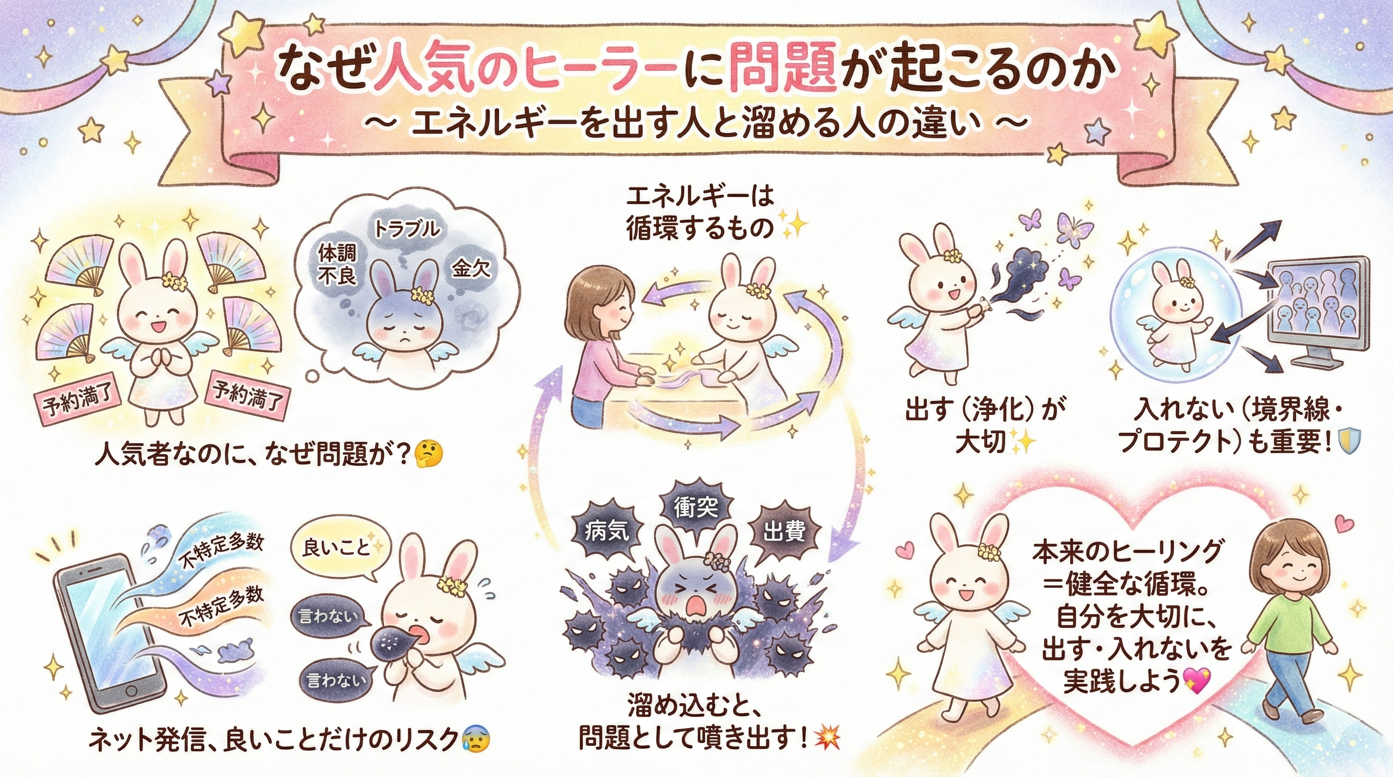 なぜ人気のヒーラーに問題が起こるのか